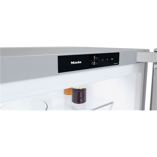 Miele 12336030 Fridge Freezer White - Control panel shot